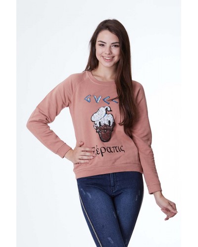 BASKILI SWEATSHİRT